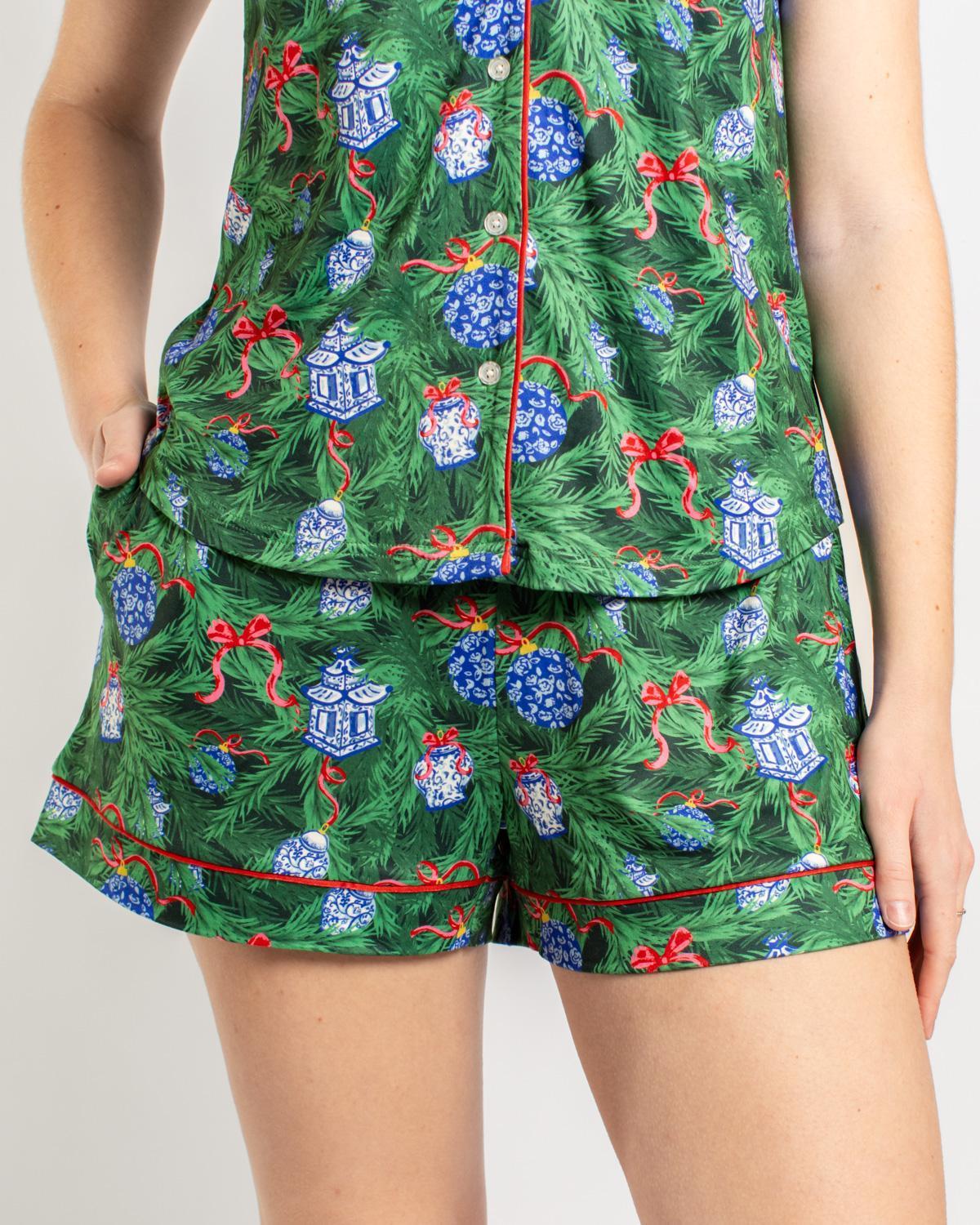Spruce It Up Pajama Shorts