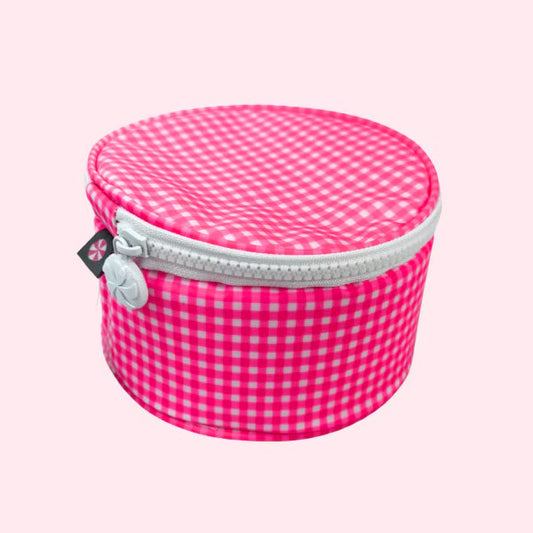 6" Flamingo Button Bag