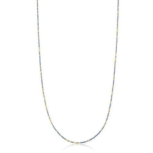 37" Hope Unwritten Necklace- Dusty Blue