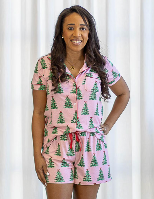 Noelle Tree Sleep Shorts