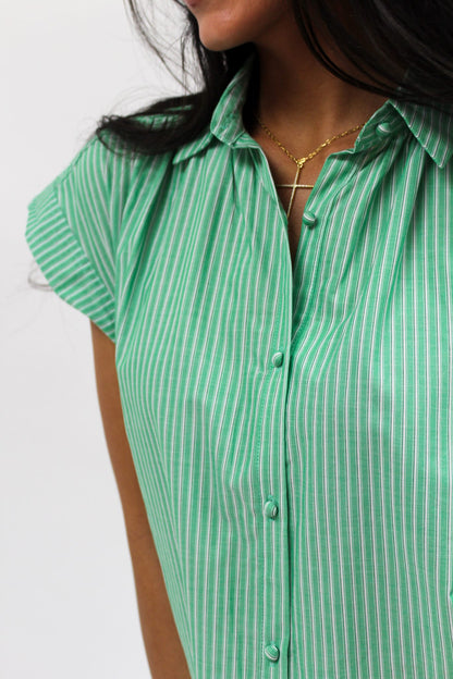 Verdent Vibe Button Up Top