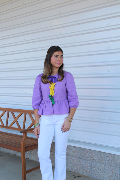 Beads and Bubbly Blouse