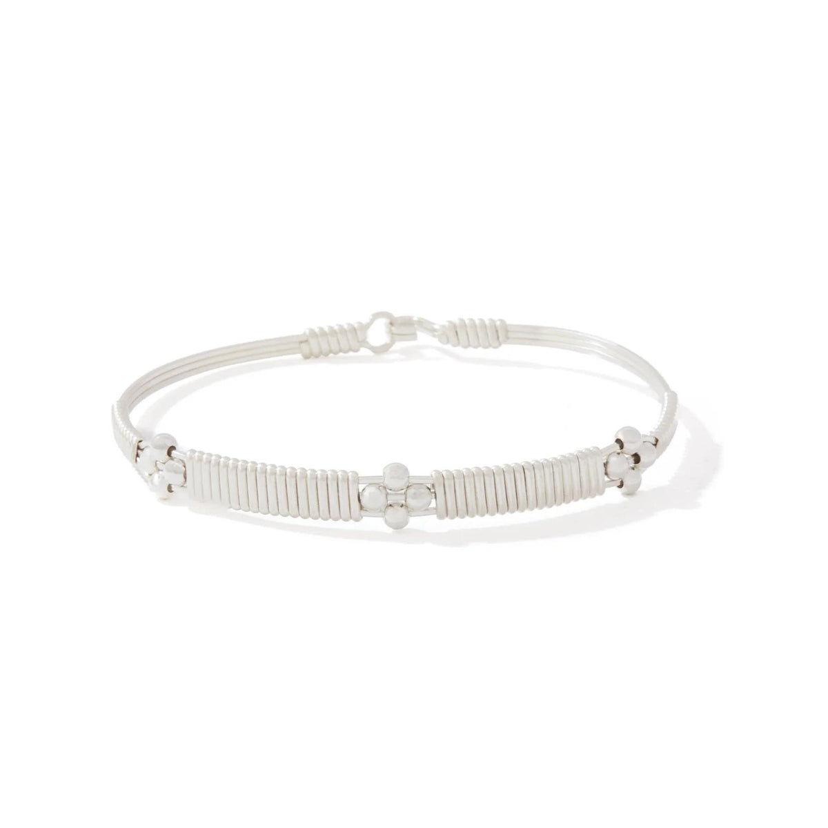 Timeless Beauty Bracelet- Sterling Silver with Silver Bead