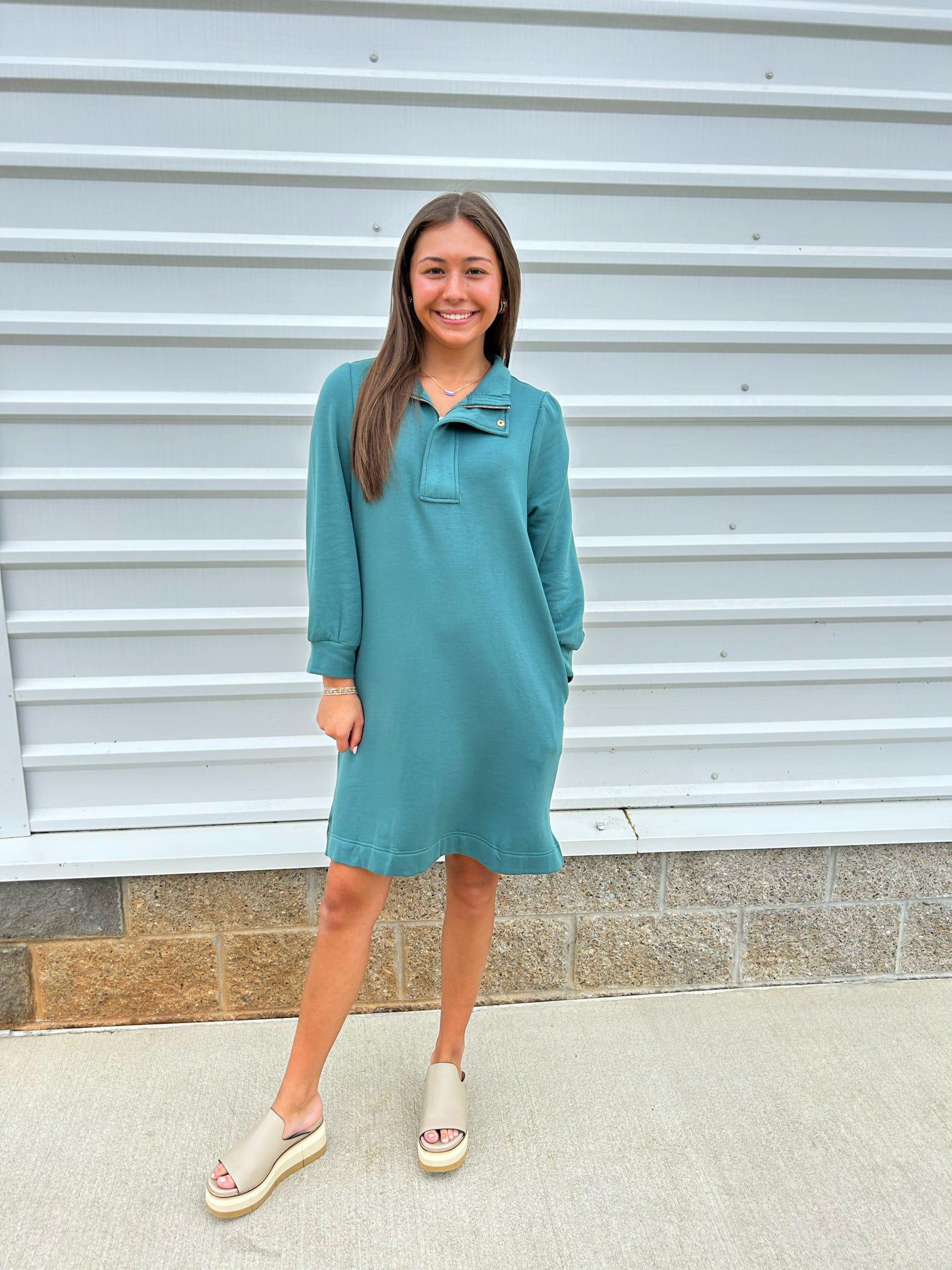 Mary Square, Robyn Dress, Sage Mary Square, Robyn Dress, Sage