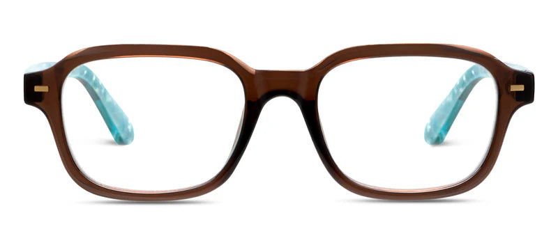 Fable - Mocha/Turquoise Quartz Peepers