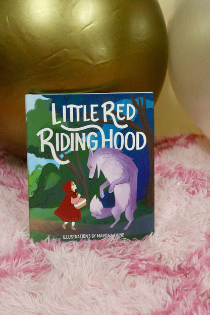 Little Red Riding Hood Pajama Set-Hanging With Book