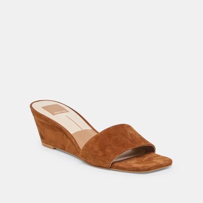 Qaily Brown Suede