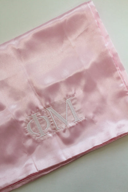Sorority Satin Pillowcase