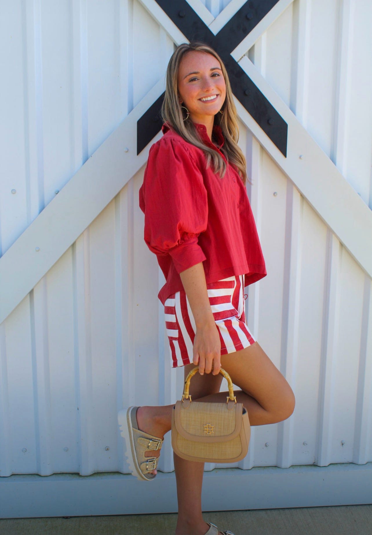 Timeless & True Solid Puff Sleeve Top