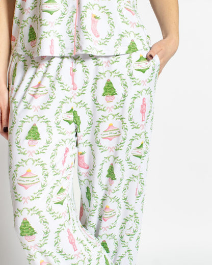 Nutcracker Trellis Pajama Sleep Pants