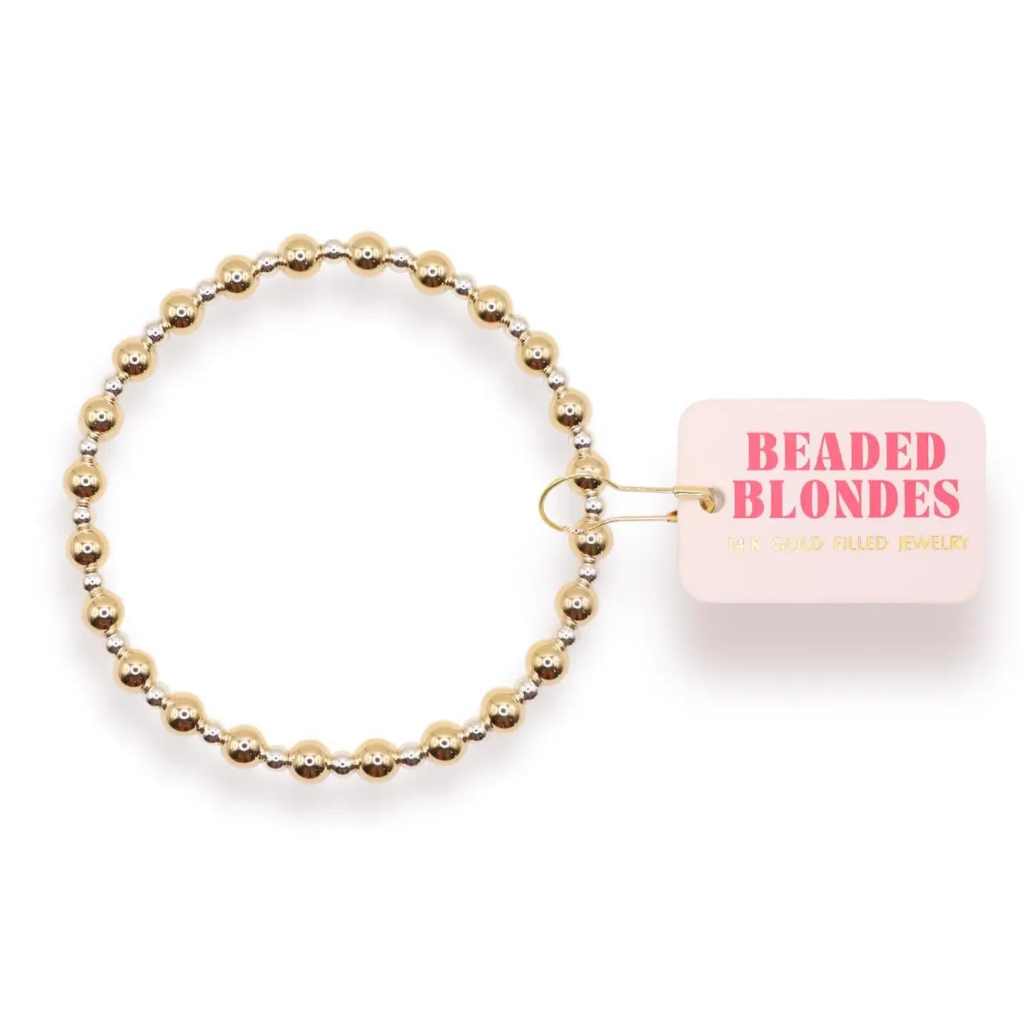 Katy Bracelet in Gold with Silver