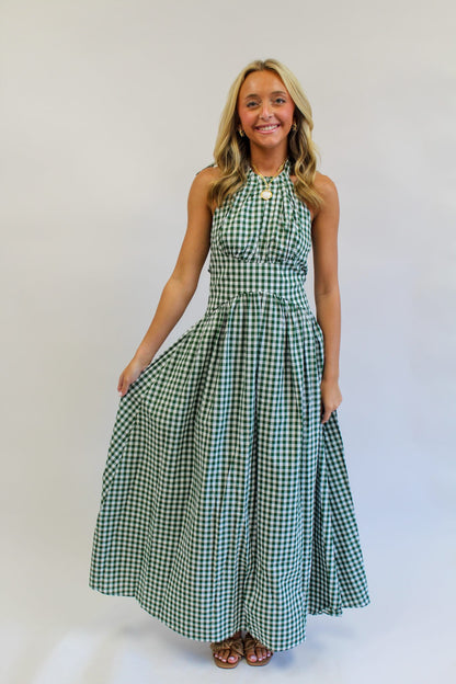 Greenbriar Estate Halter Dress