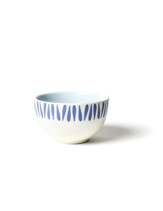 Iris Blue Drop Small Bowl
