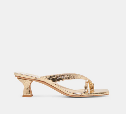 Brevel Gold Heels