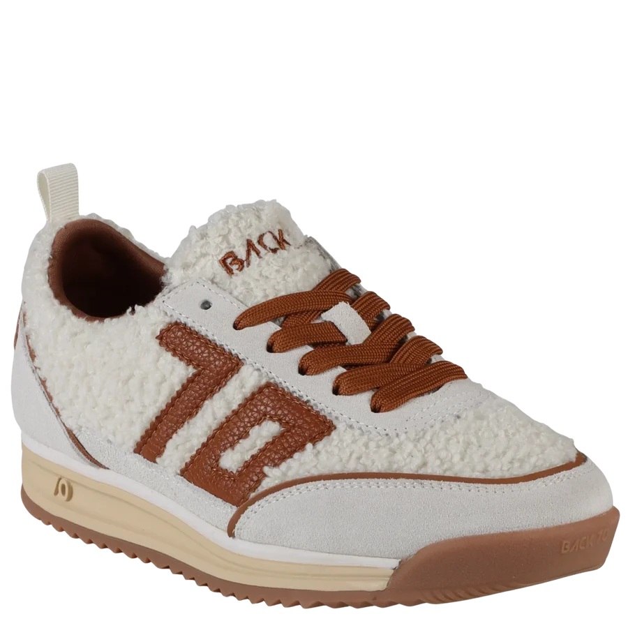 Back 70 Jogger FT in Milk Ice Cuoio Sneakers