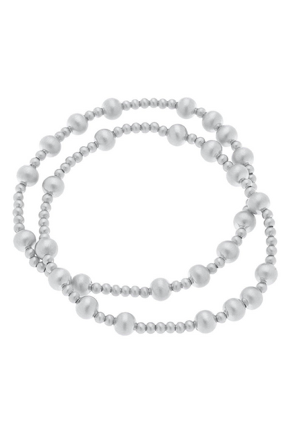 Shelby Ball Bead Stretch Bracelet Set
