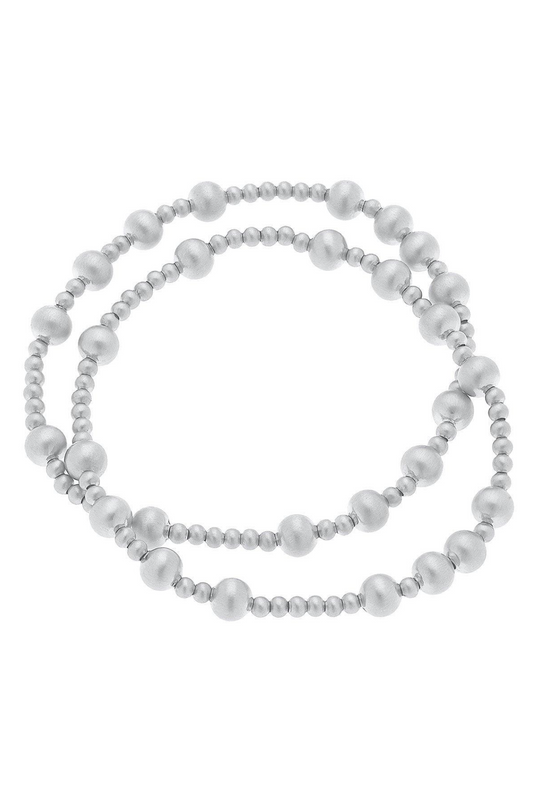 Shelby Ball Bead Stretch Bracelet Set