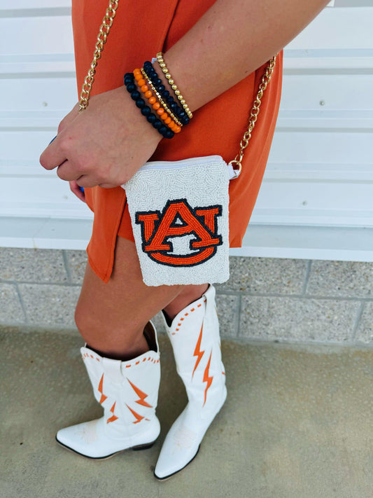 Beaded Gameday Crossbody