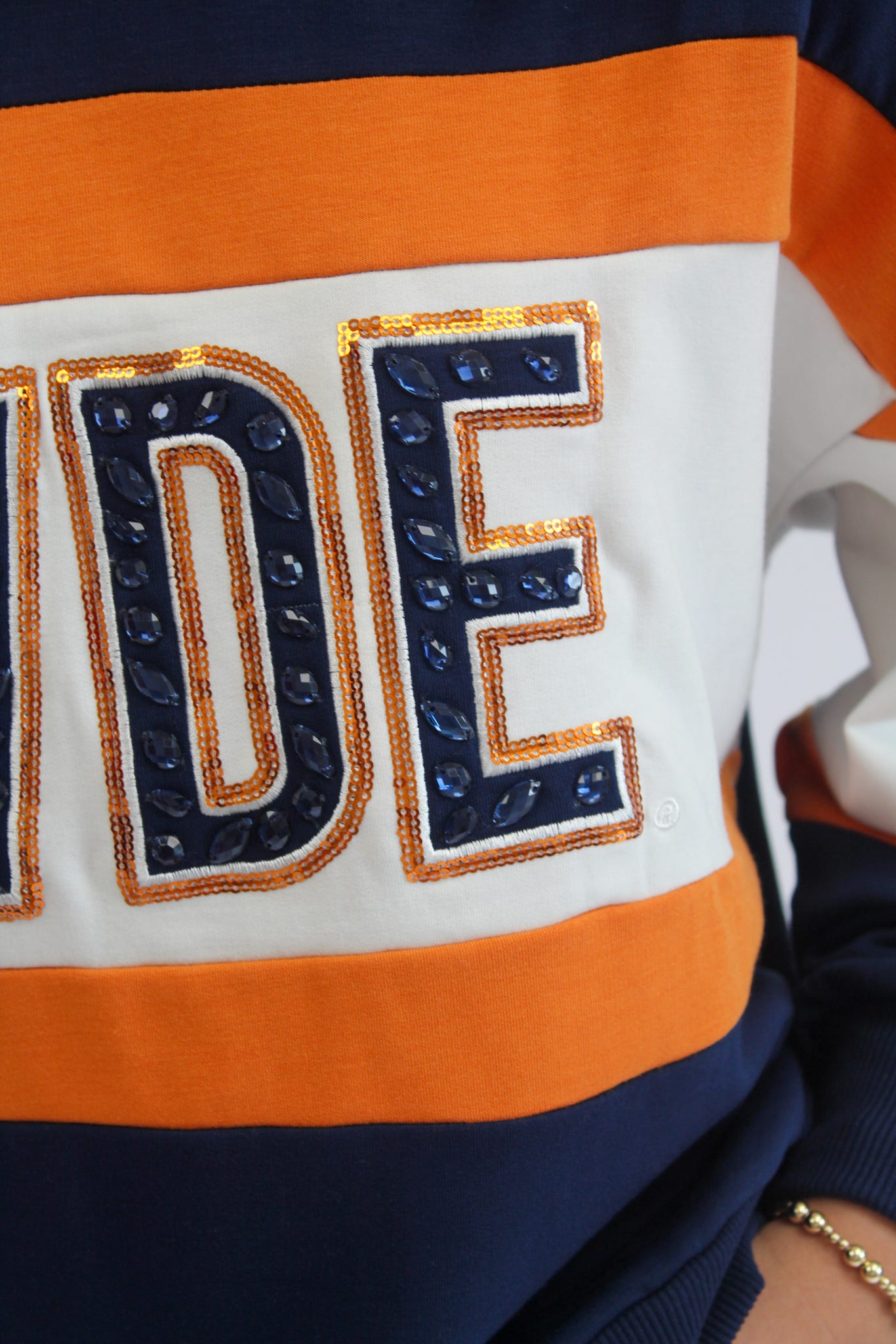 AU Wide Stripe Millie Sweatshirt