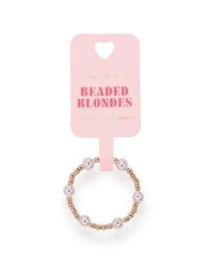 June Pearl and Gold Alternating Ring