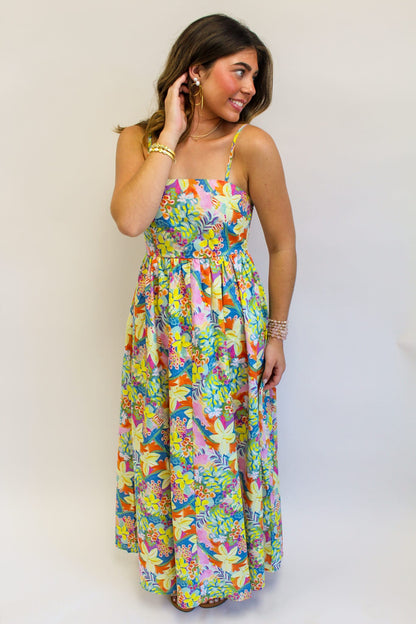 Eros Bouquet Maxi Dress