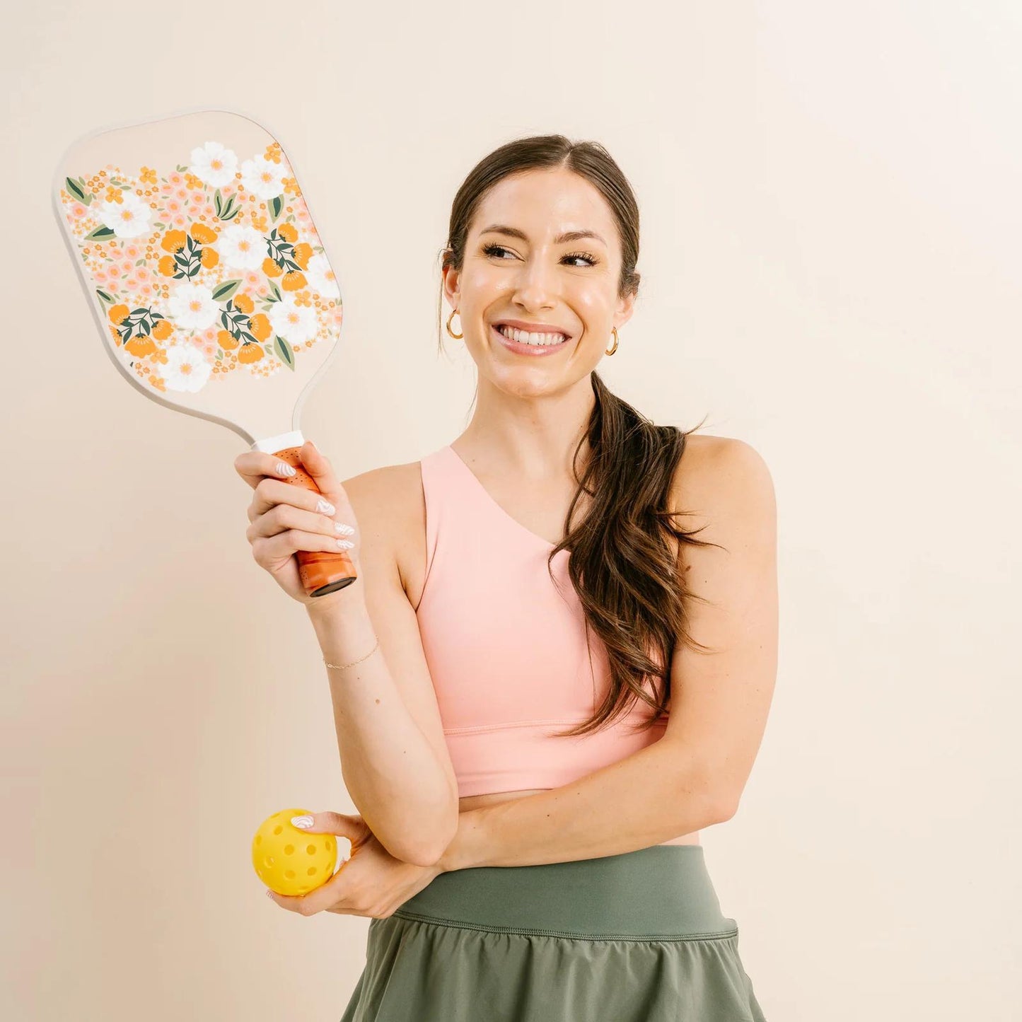 Floral Pickleball Paddles