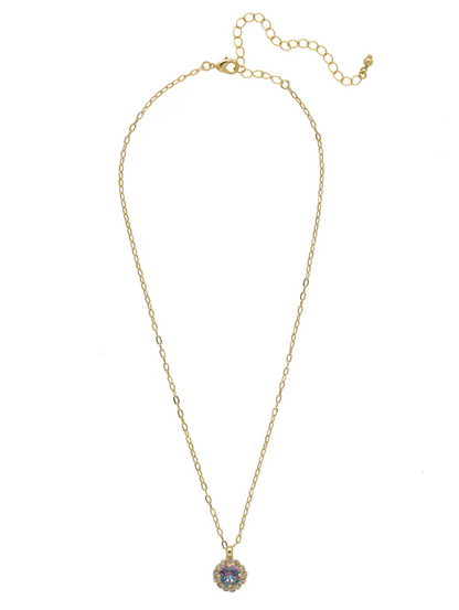 Haute Halo Pendant Necklace