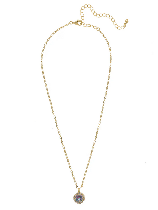 Haute Halo Pendant Necklace