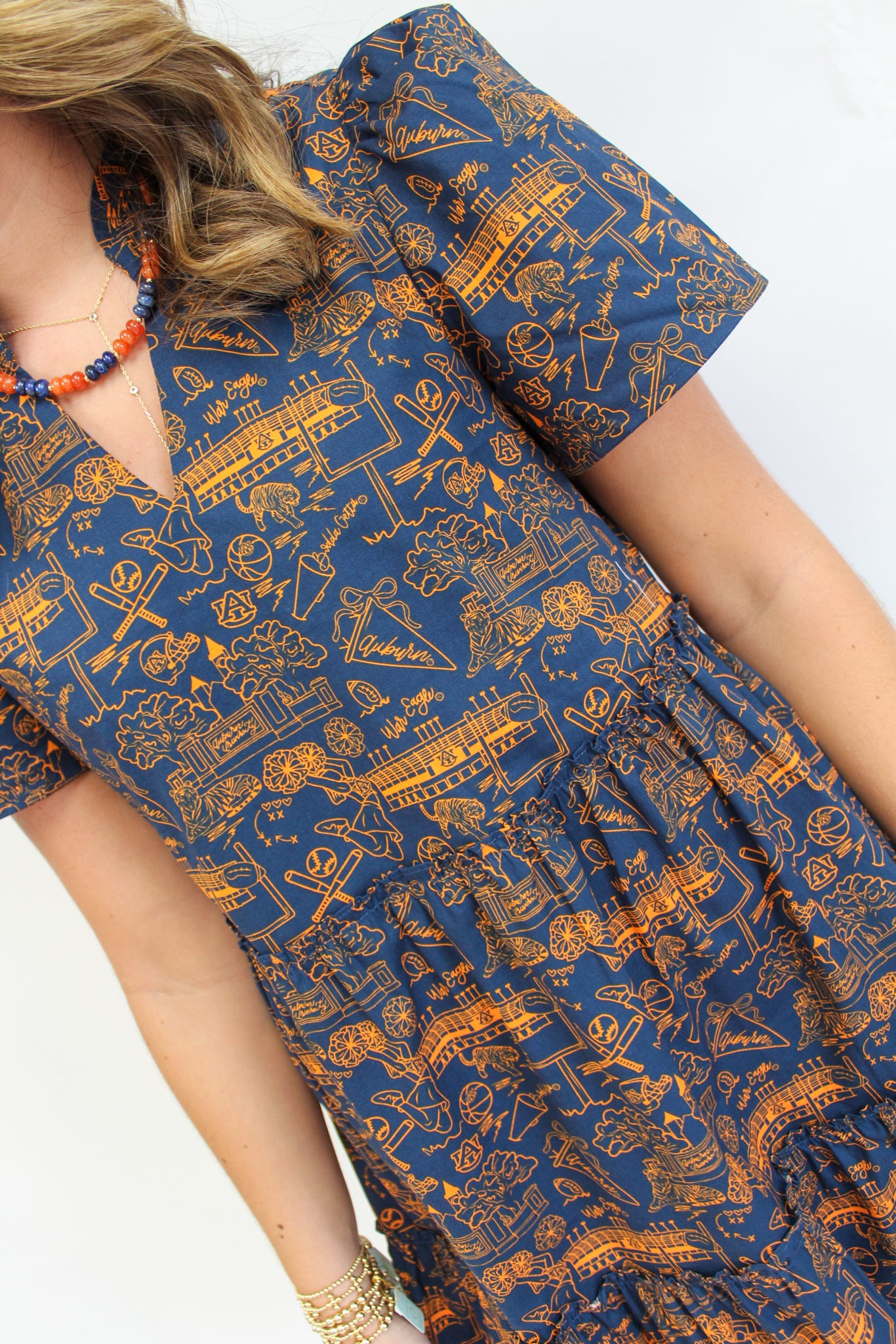 Team Toile Auburn Ivy Mini Dress