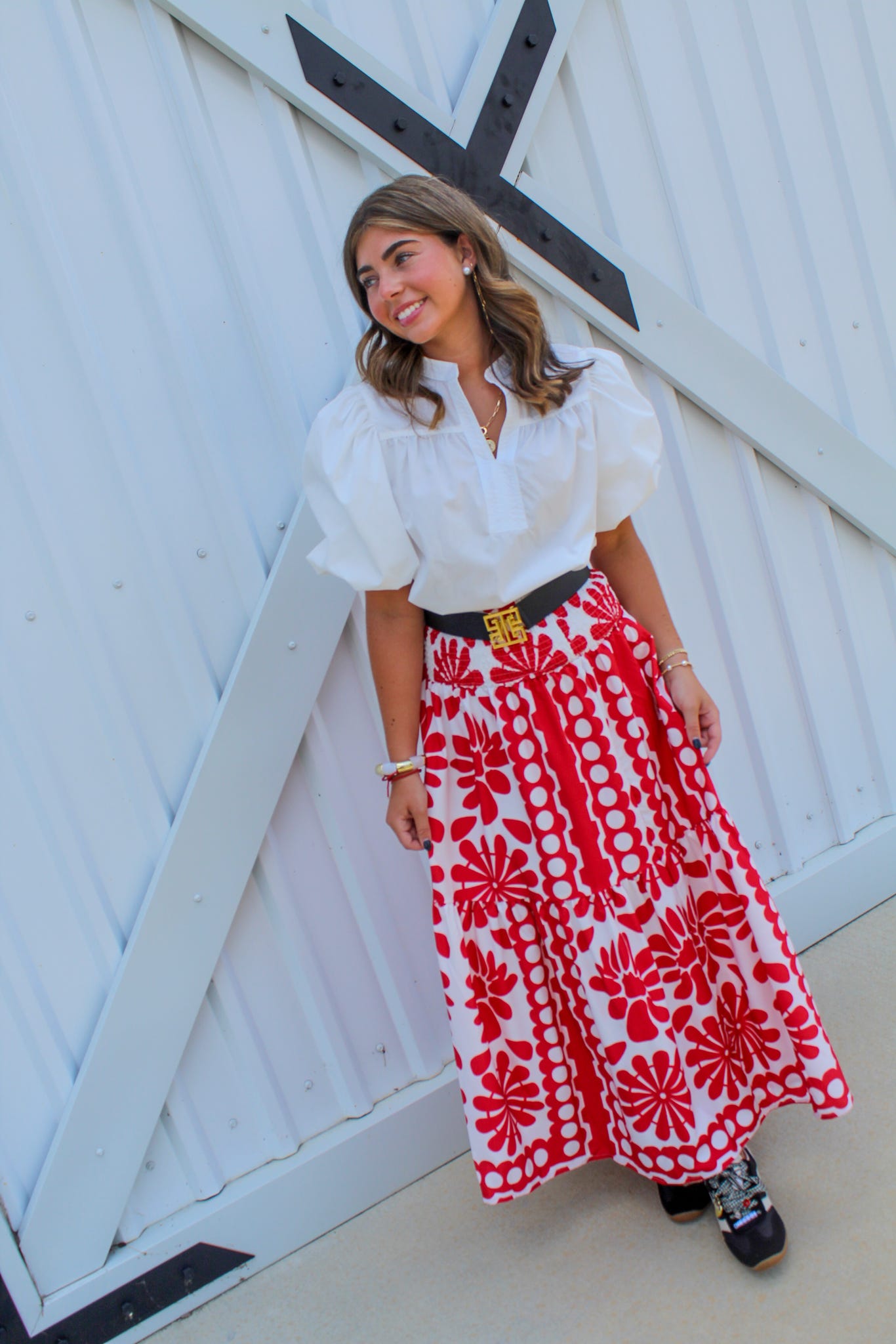 Caught on Camera Maxi Skirt Set