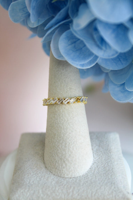 Zig Zag Luxe Ring