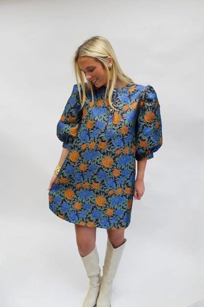 Autumn Garden Mini Dress