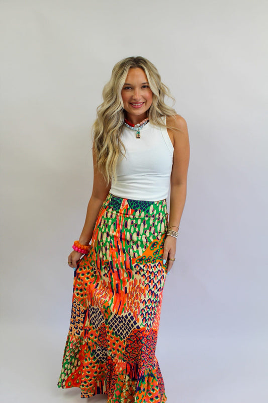 Hostess Skirt - Popplet Groovy