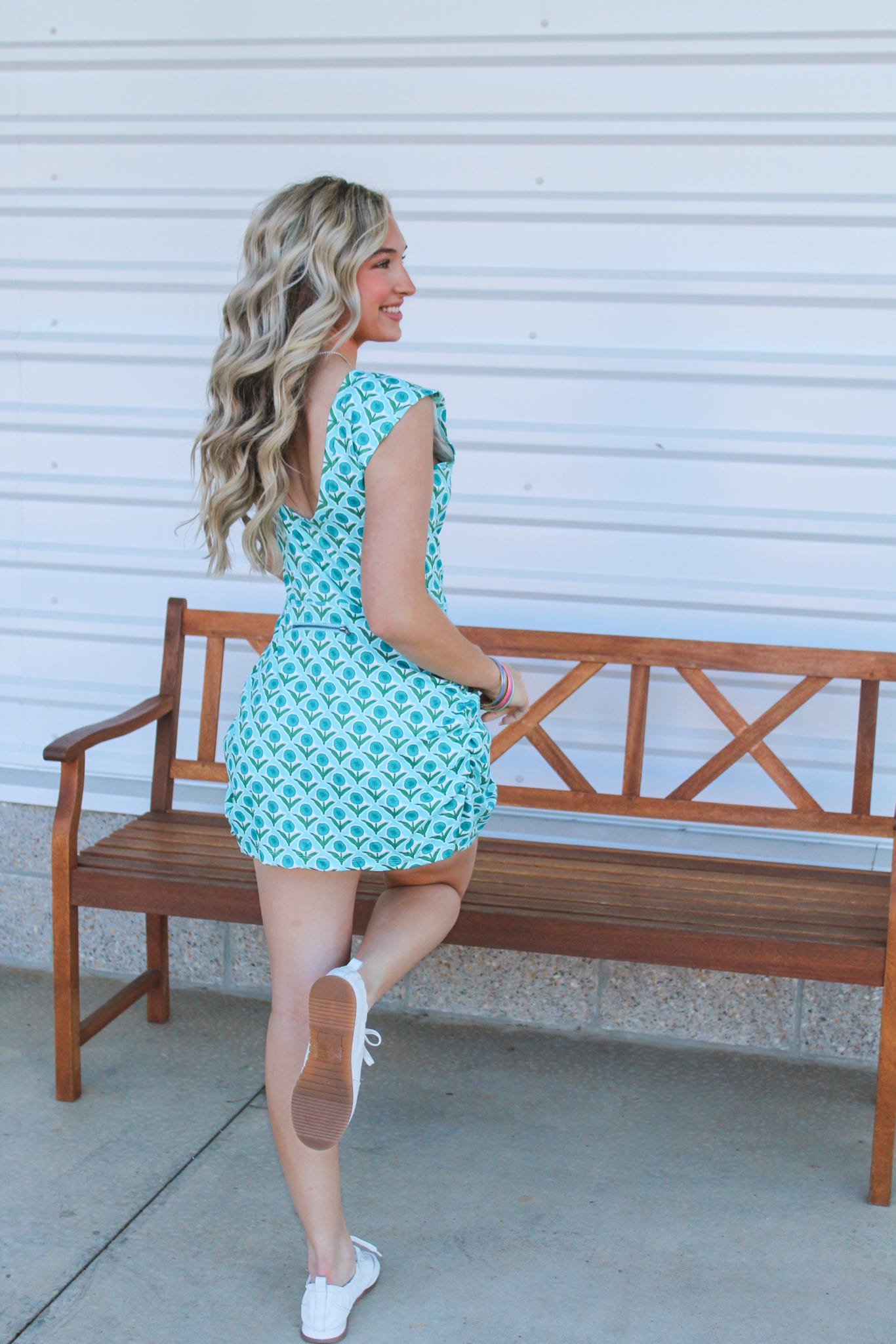 Retro Floral Romper