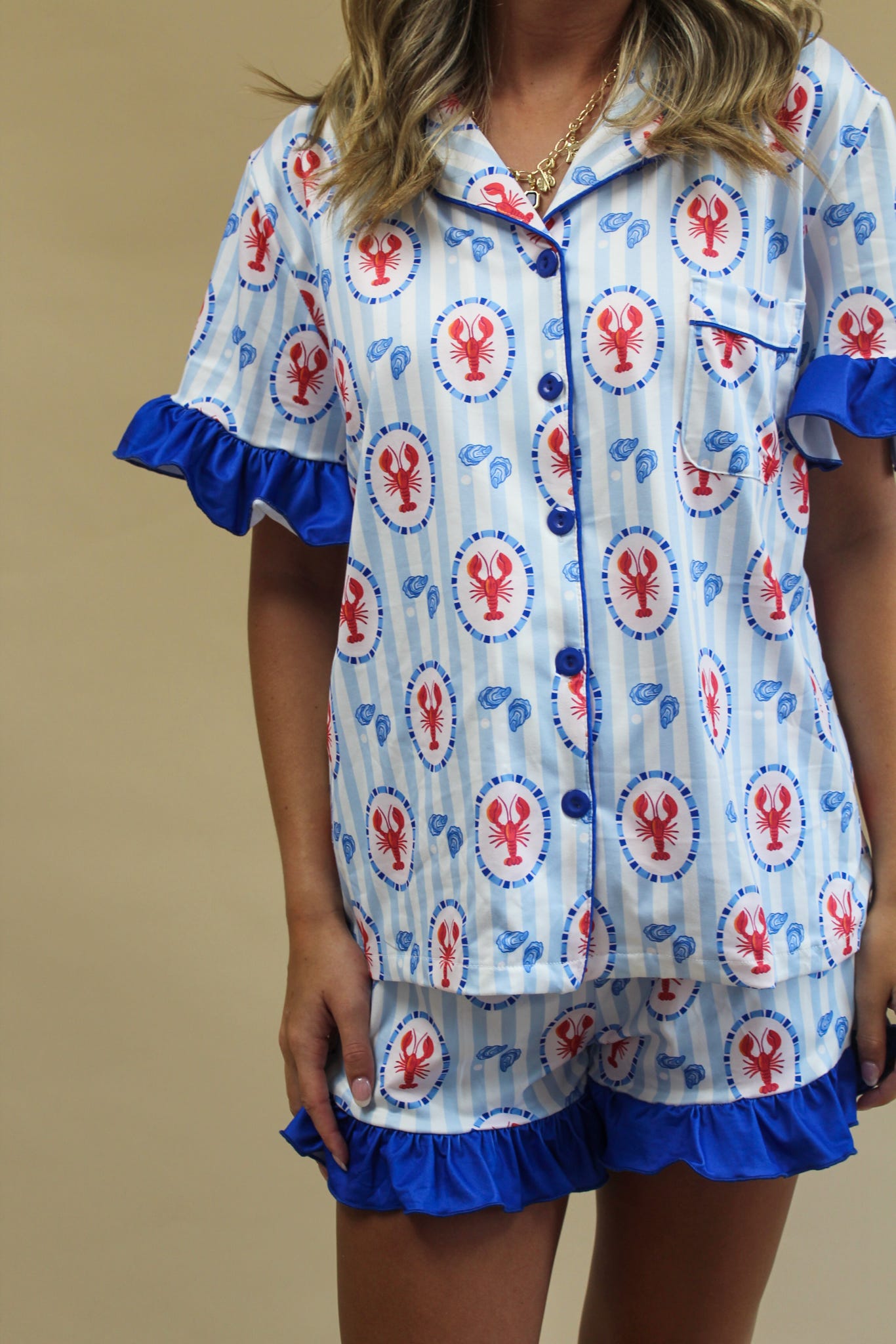 Slumber Party Pajama Shorts Set - Harbor House