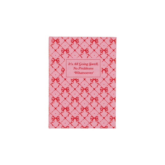 SELF HELP BOUND NOTEPAD - IT'S ALL GOING SWELL