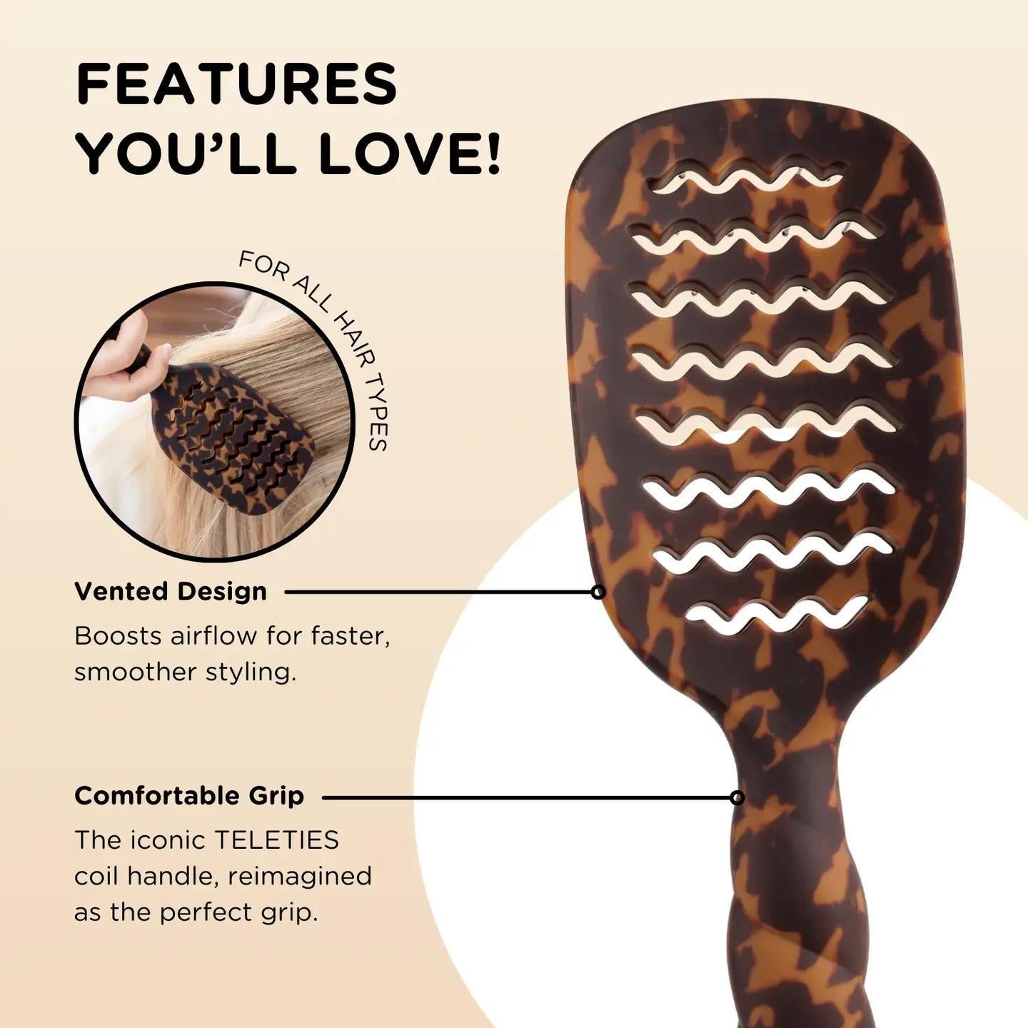 Vented Brush by Teleties