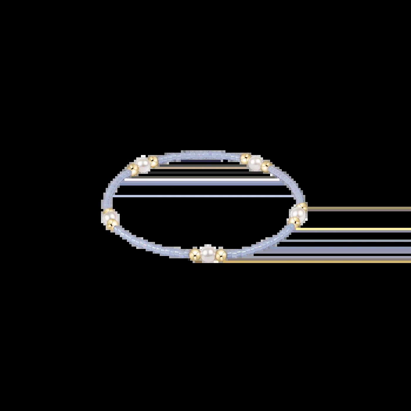 Hope Purpose Pearl Bracelet- Ocean Mist