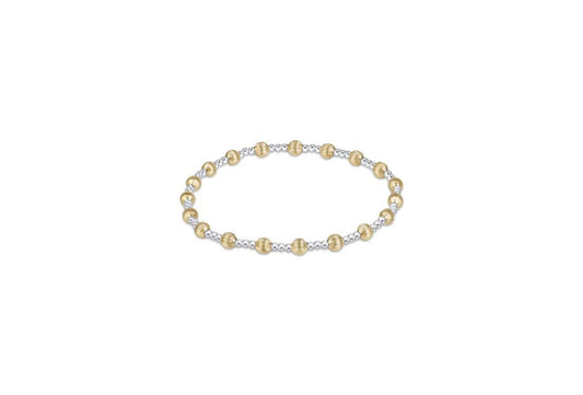 Dignity Sincerity Mixed Metal 4mm Bracelet