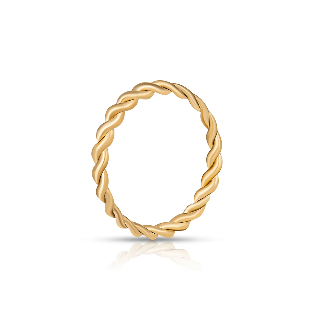 ANAIS DAINTY TWIST RING