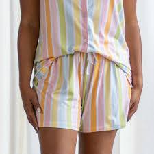 Candy Stripe Sleep Shorts