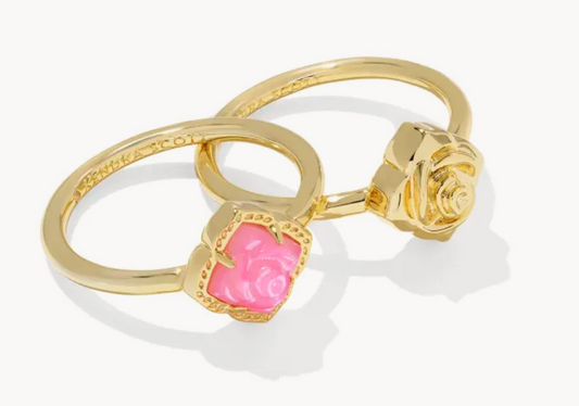 Mallory Rose Ring Set