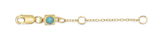 2" Necklace Extender - Gold