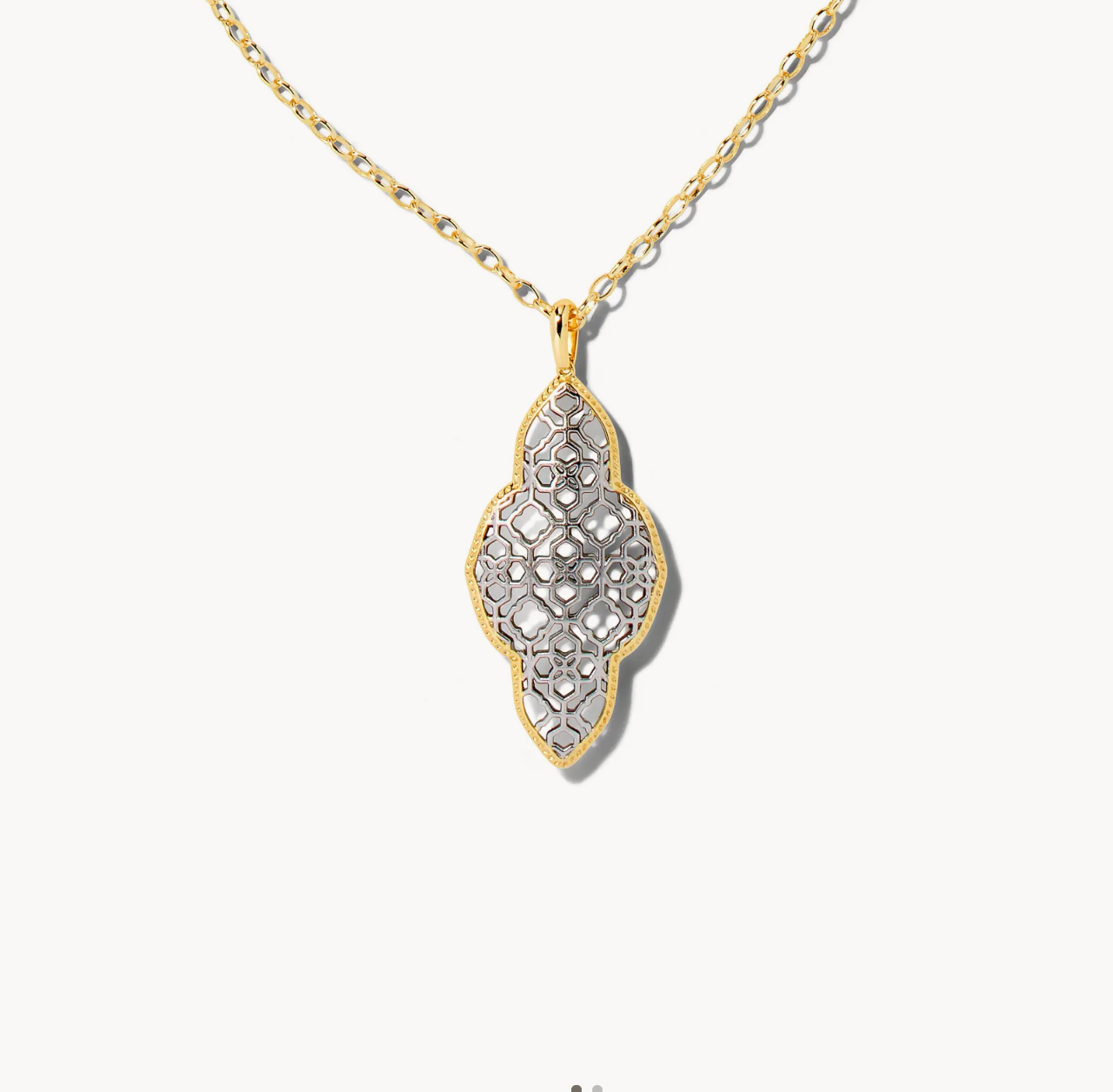 Abbie Gold Pendant Necklace