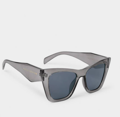 Porto Sunglasses Gray Transparent