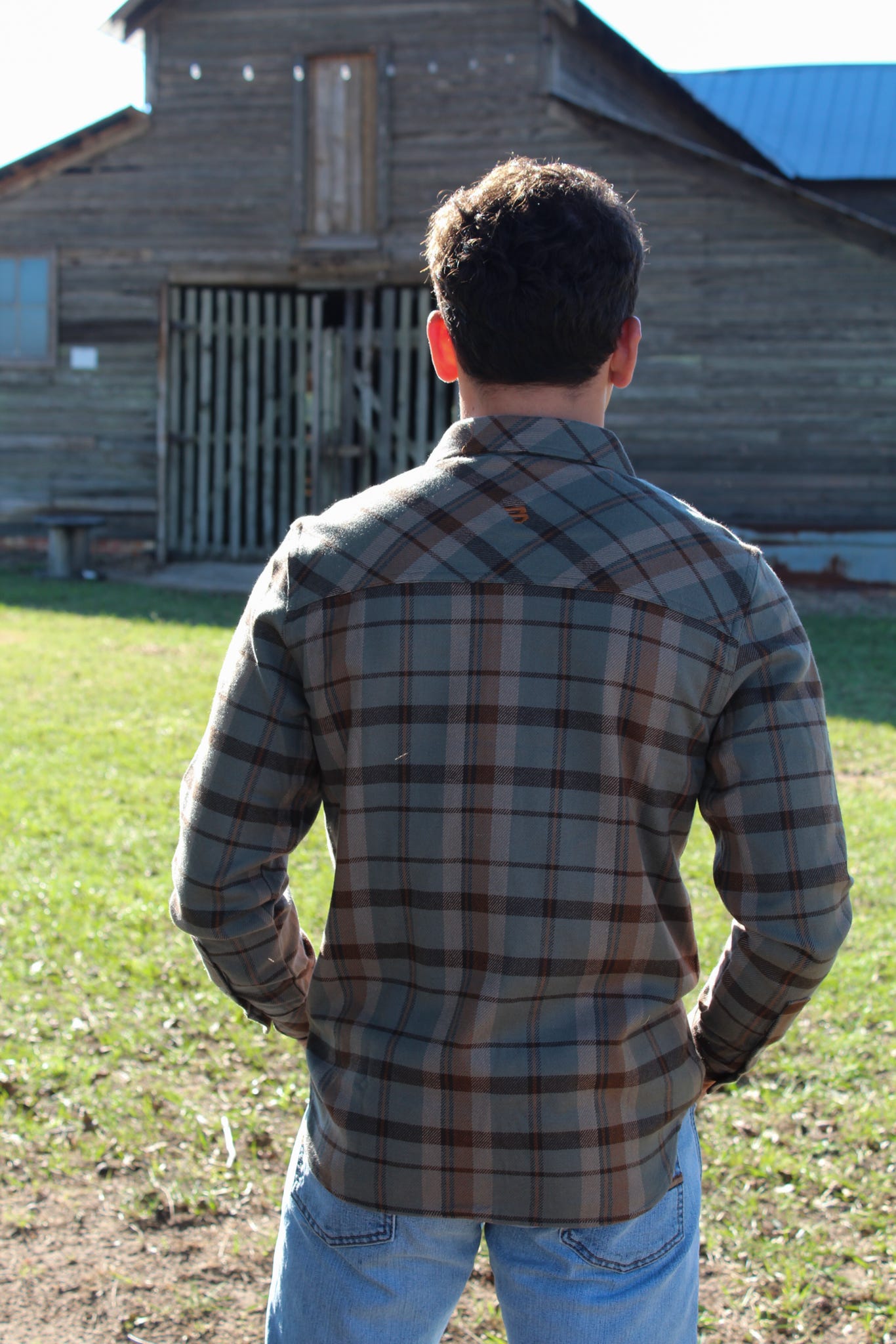 Flannel - Timber Brown