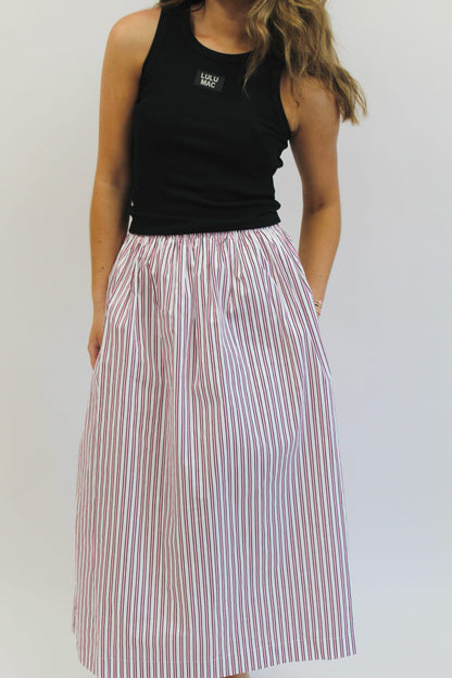 Florida Nights Maxi Skirt - Pink