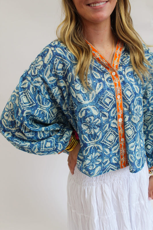 Saltwater Sunset Top