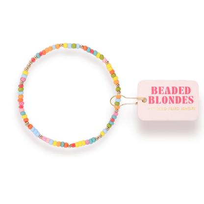 Snowcone Sprinkle Bracelet