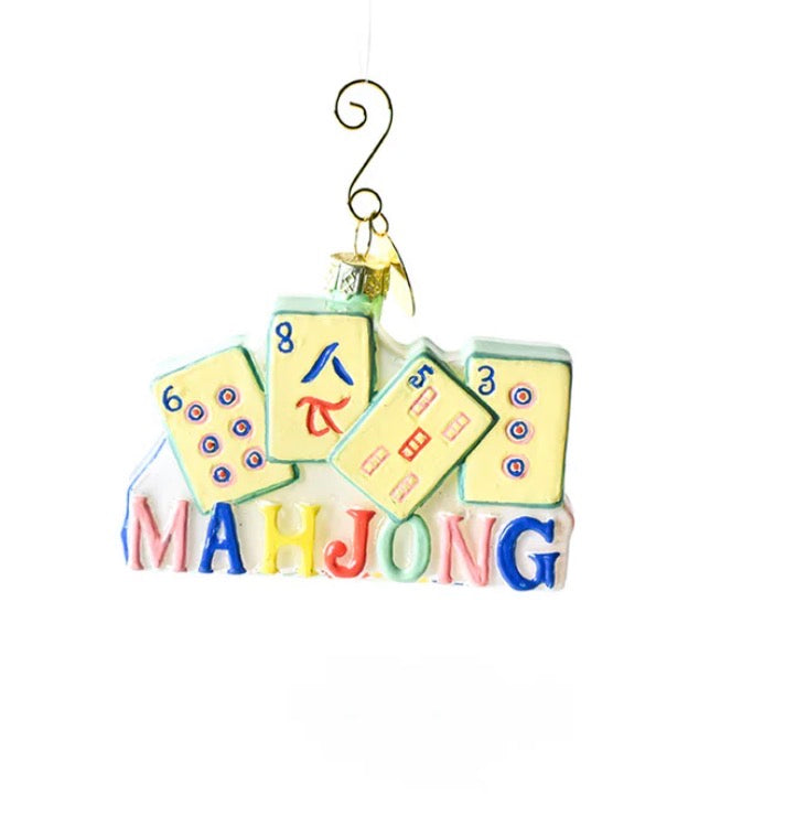 Mahjong Shaped Ornament